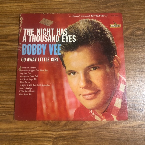 Other - Bobby Vee - The Night Has a Thousand Eyes Vinyl